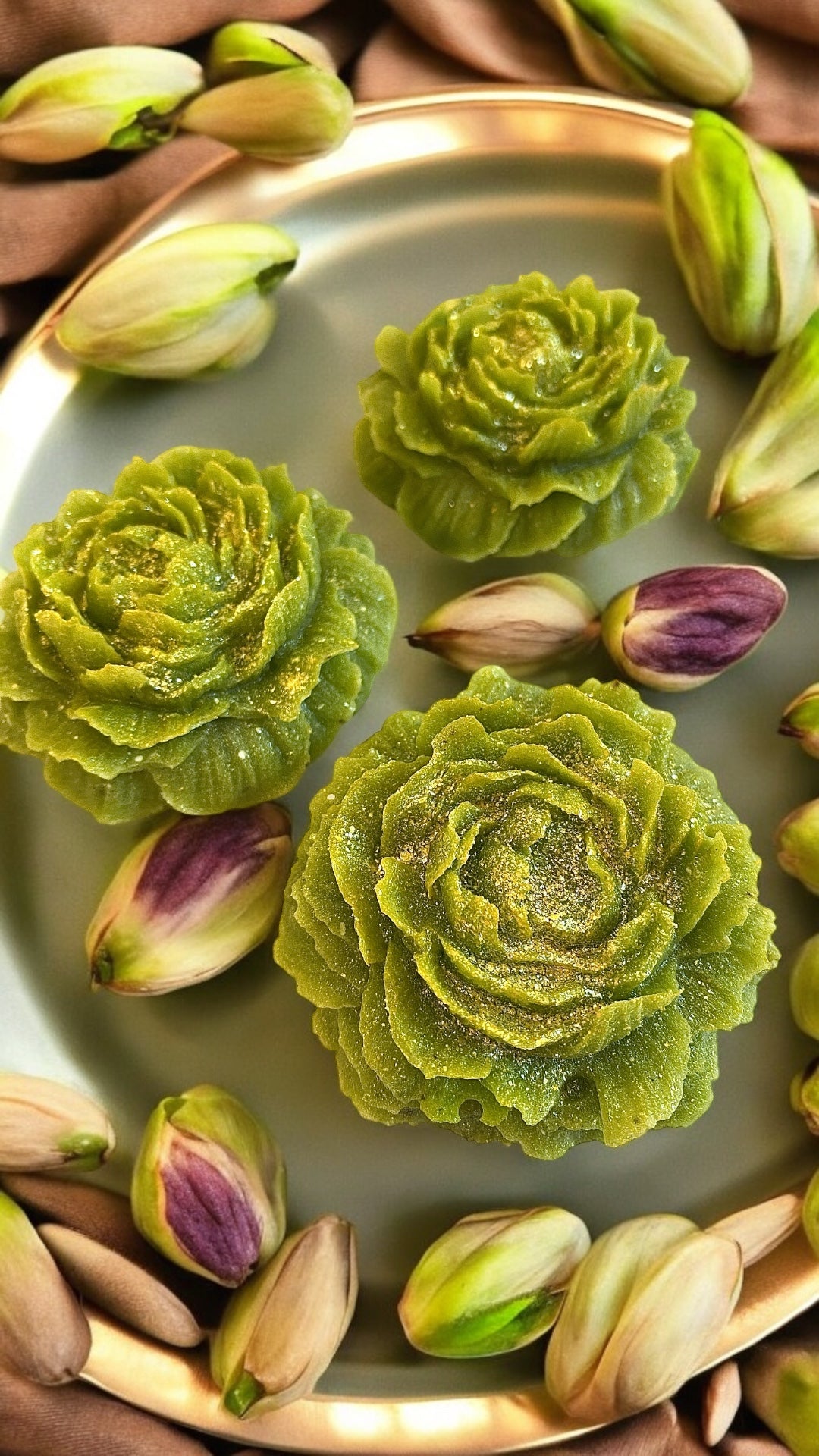 Gorgeous kohakutou Candy Peony Flowers in lots of different flavors!