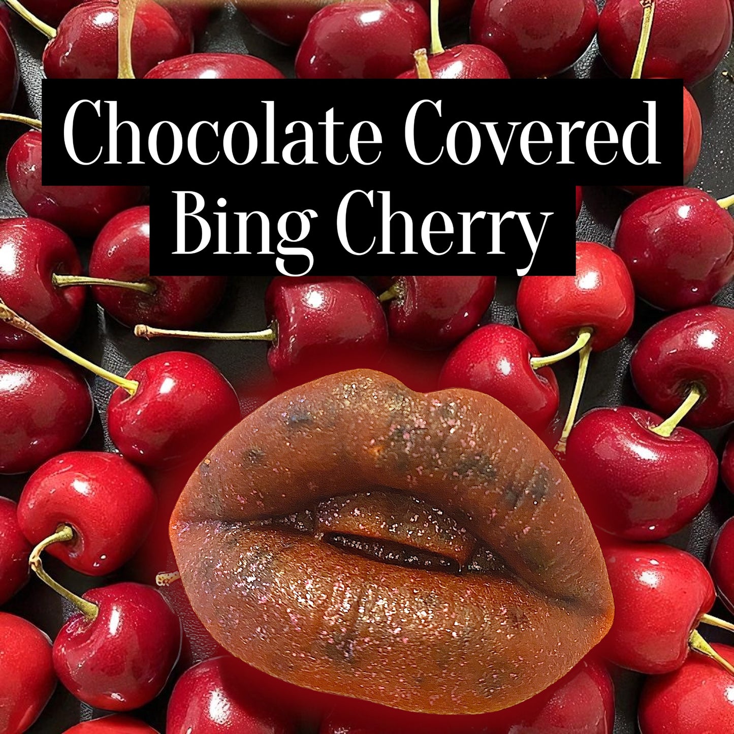 Mary’s Luscious Lips Candy Set – Fun Flirty Crystal Treats with a Decadent Wine Kiss