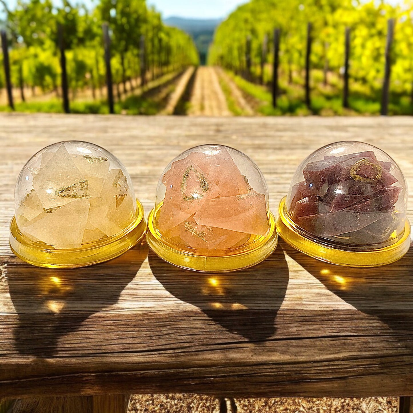 Wine Crystal Candy Sampler or gift Kohakutou TikTok popular food Crystals ASMR food gift for him food gift for her Autumn colors & flavors