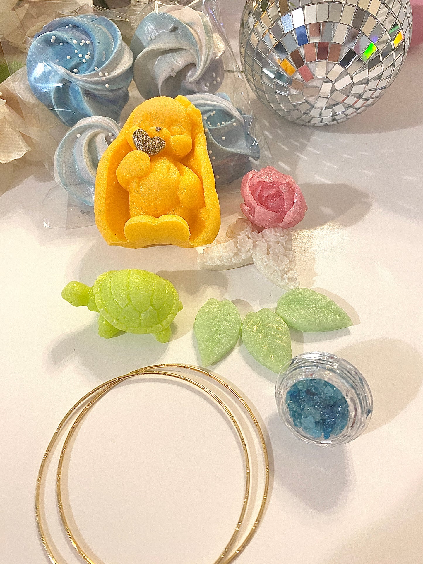 Small Springtime Kohakutou Crystal Candy Collection kohakutou animal and flower shapes crystal candy butterfly and bug shapes
