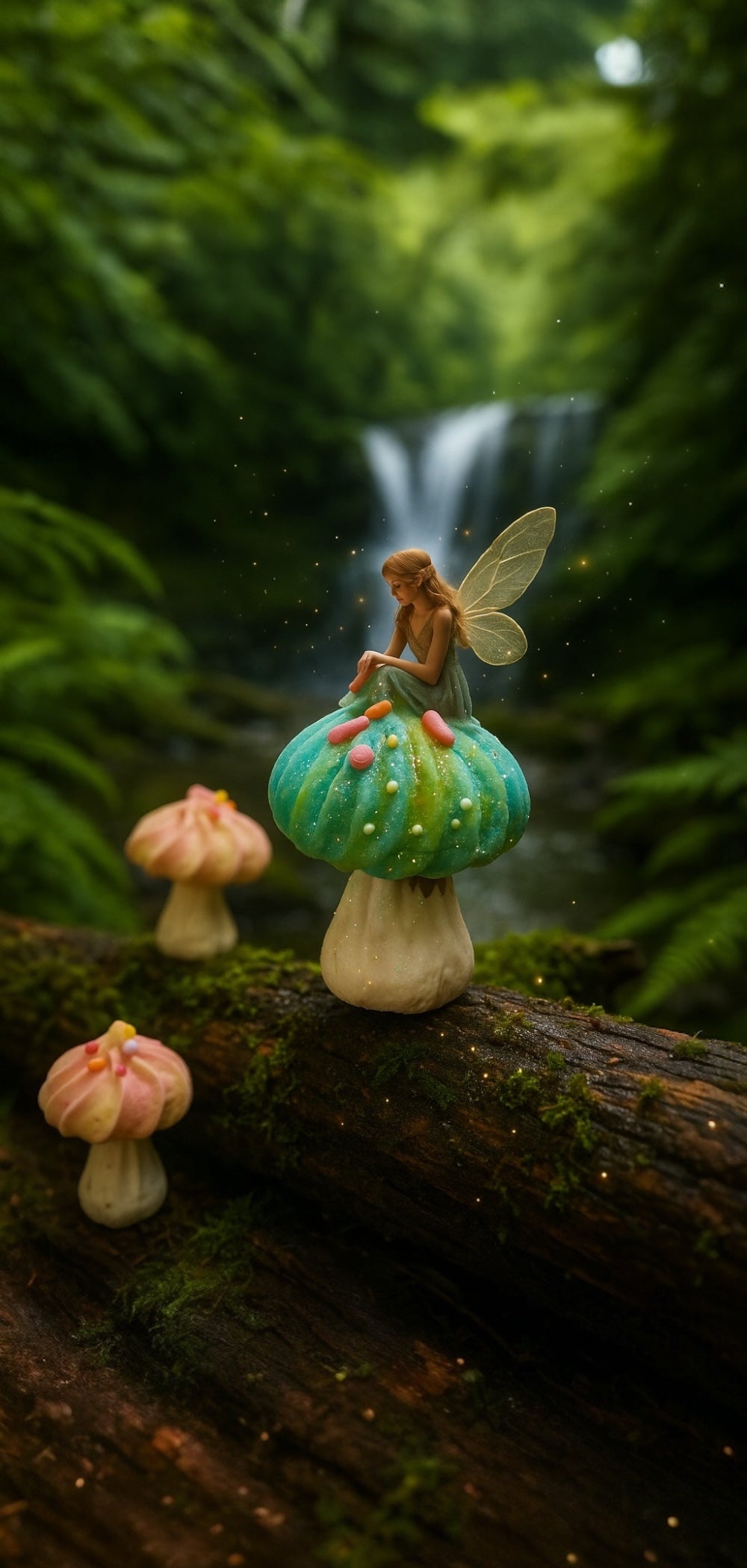 Fairy Meringue Mushrooms in various flavors Forest themed fairytale whimsical cake toppers