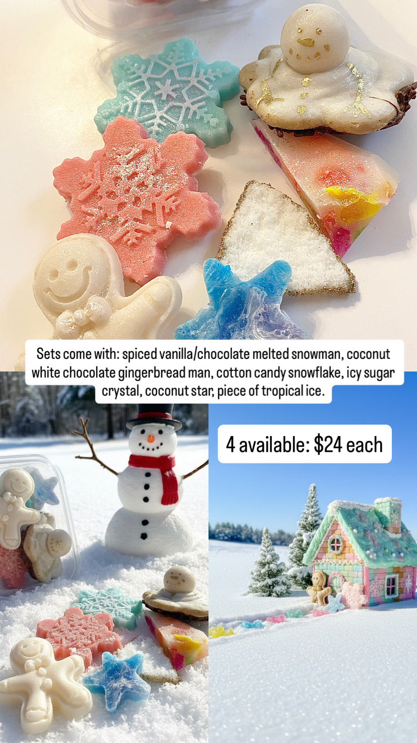Melted Snowman Candy Gift Set