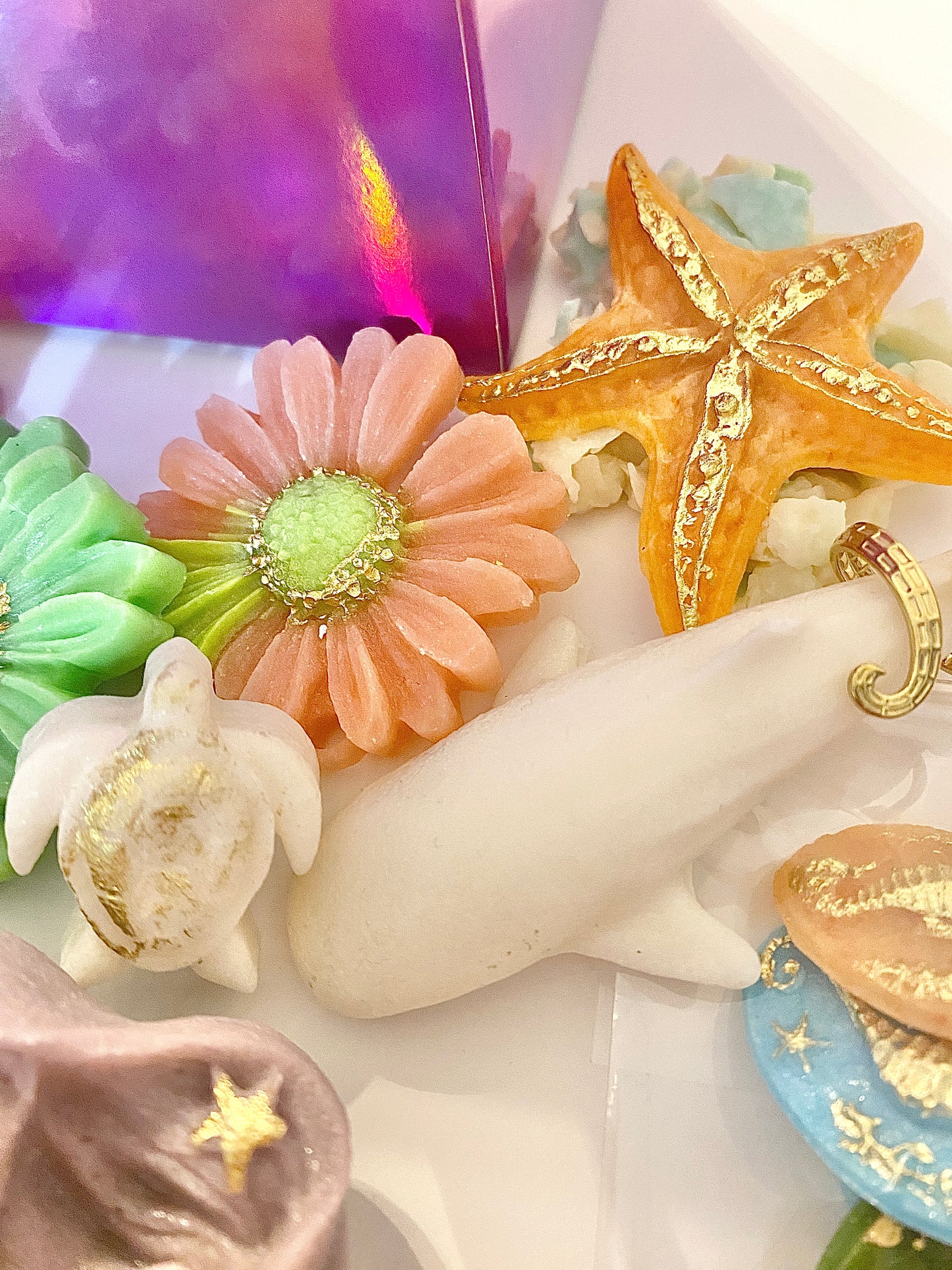 Mermaid Lagoon Kohakuto Candy Set – Crystal Candy Seashells, Mermaid & Ocean Candy, Beach Party Treats
