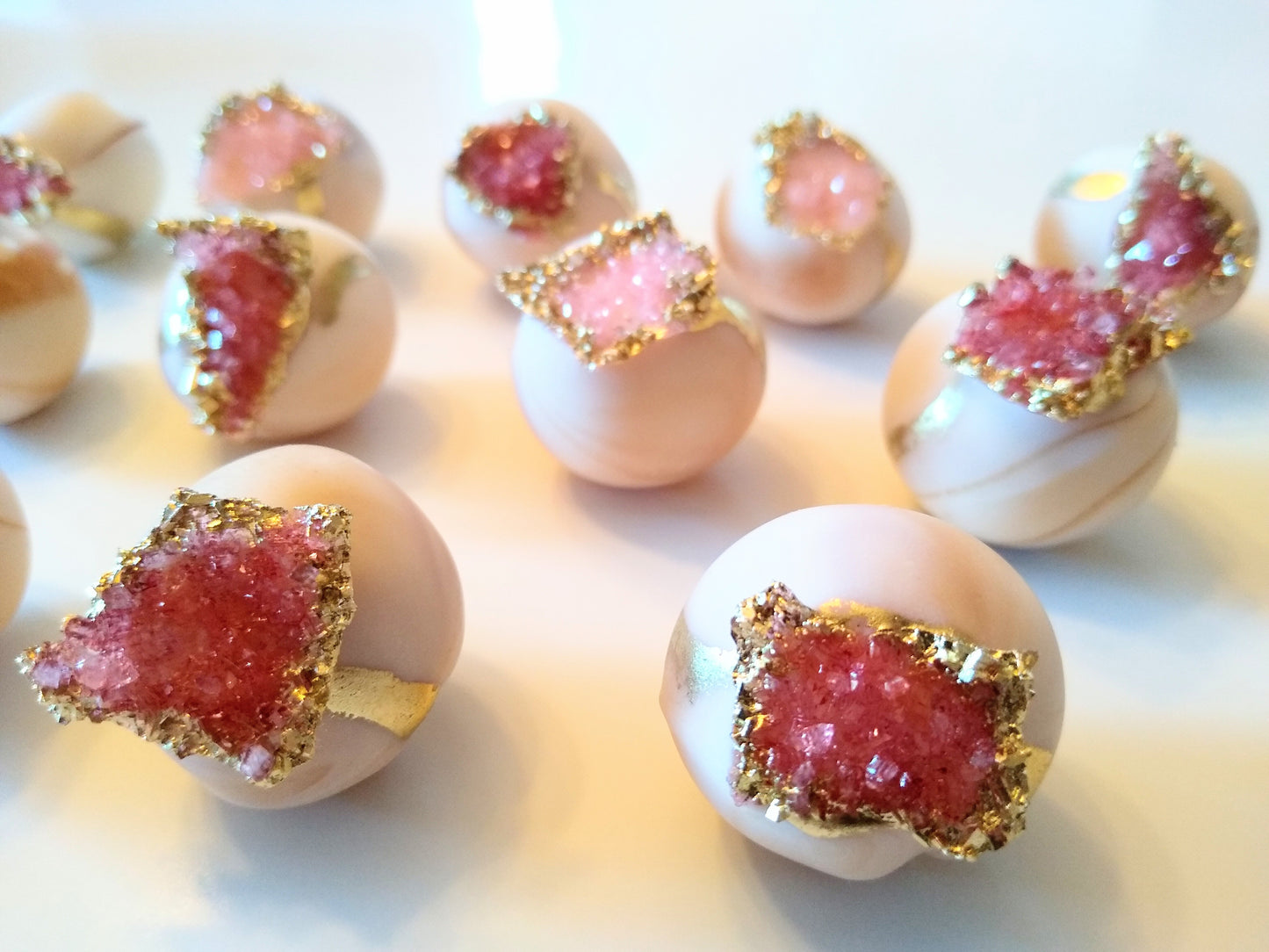 Reserved listing for Robin- needed by 10/18- 20 geode truffles
