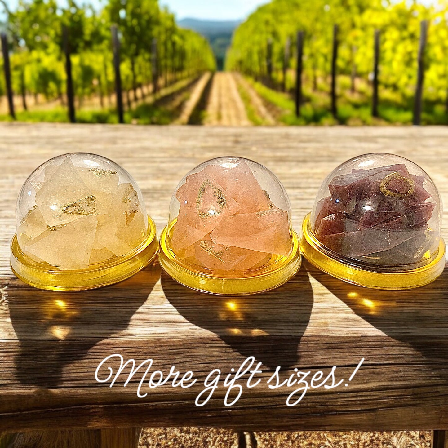 Wine Crystal Candy Sampler or gift Kohakutou TikTok popular food Crystals ASMR food gift for him food gift for her Autumn colors & flavors