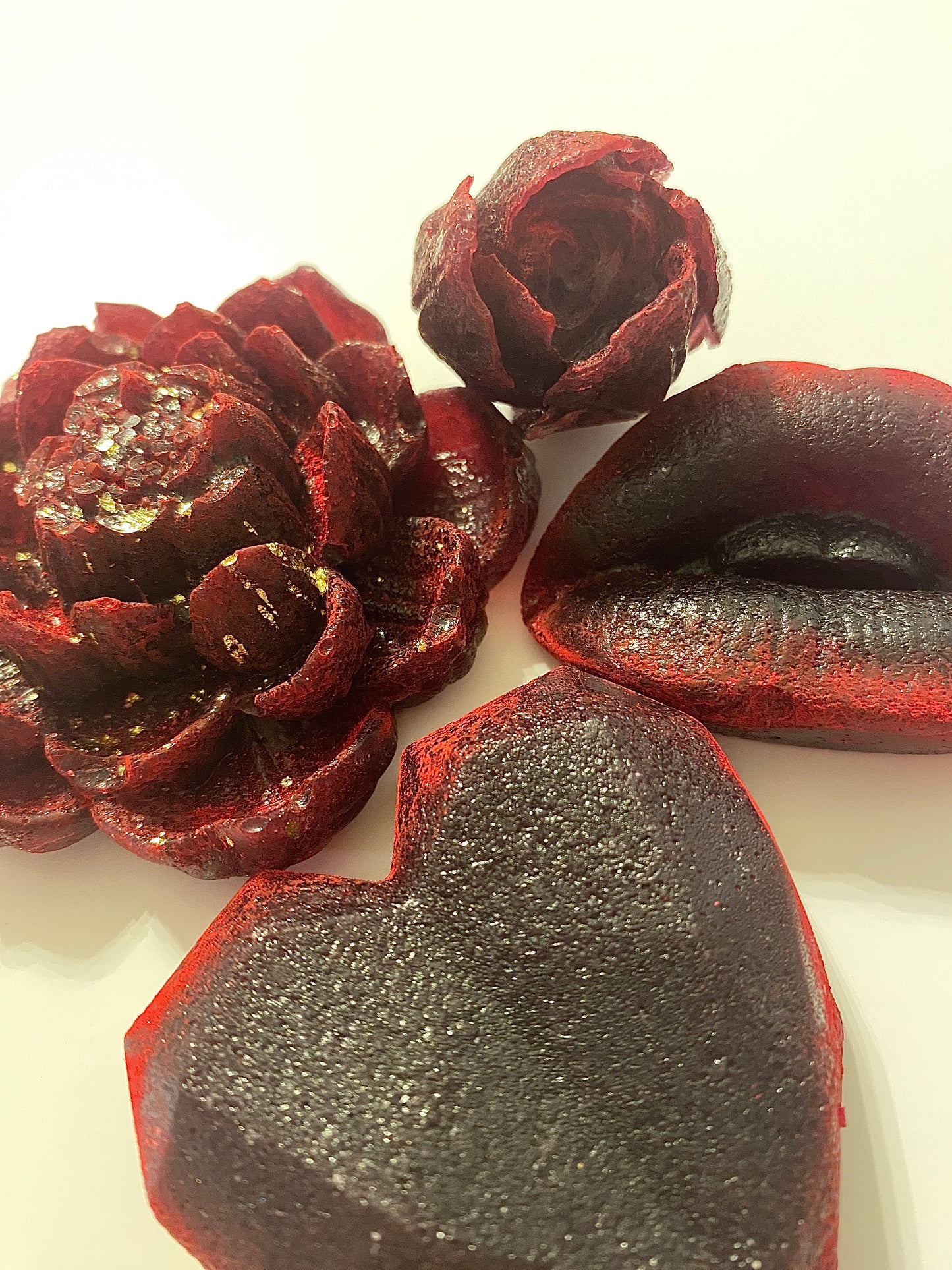 Dark Cabernet Sauvignon Wine Romantic themed Kohakutou Crystal Candy, ASMR candy