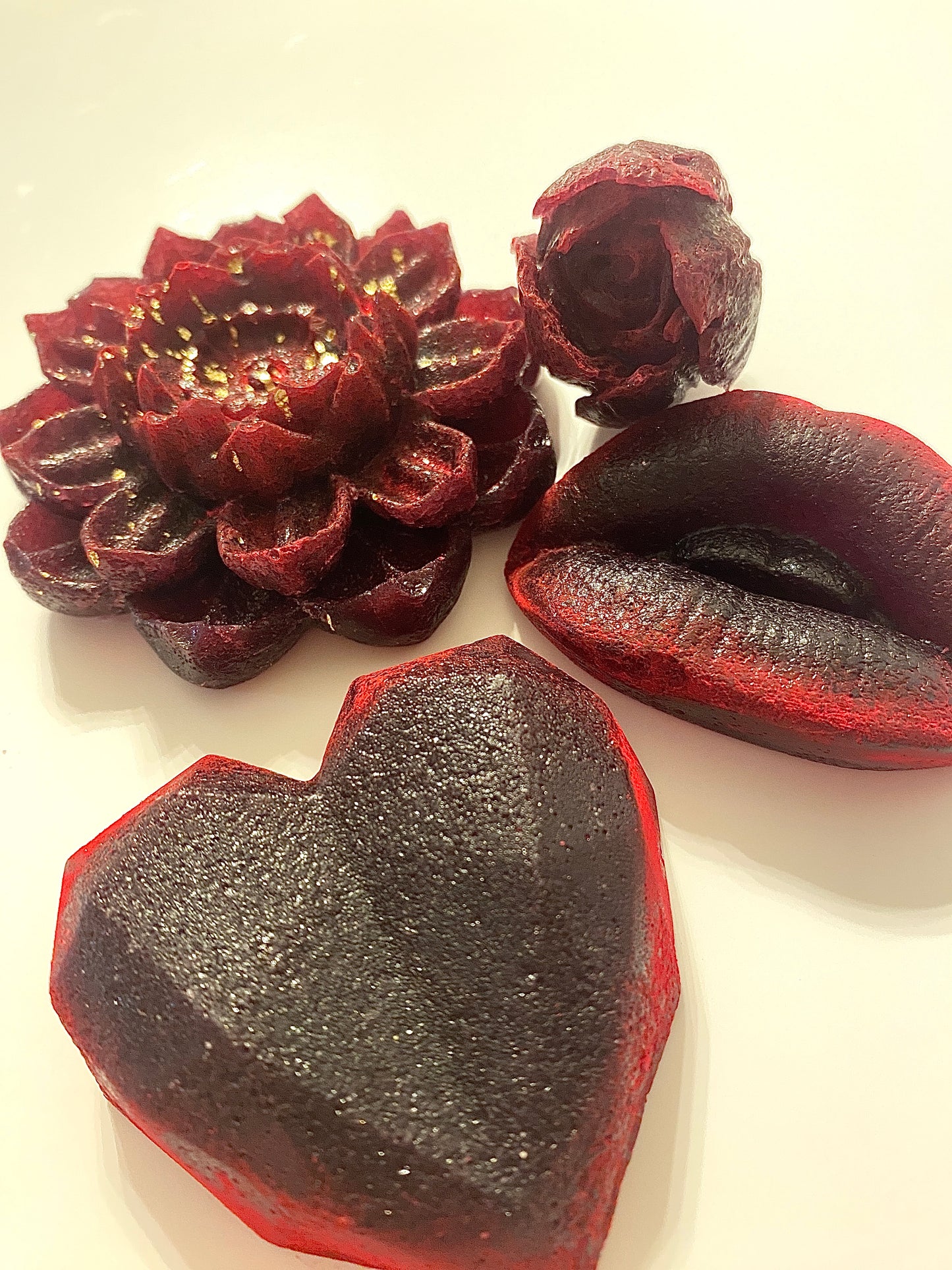 Dark Cabernet Sauvignon Wine Romantic themed Kohakutou Crystal Candy, ASMR candy
