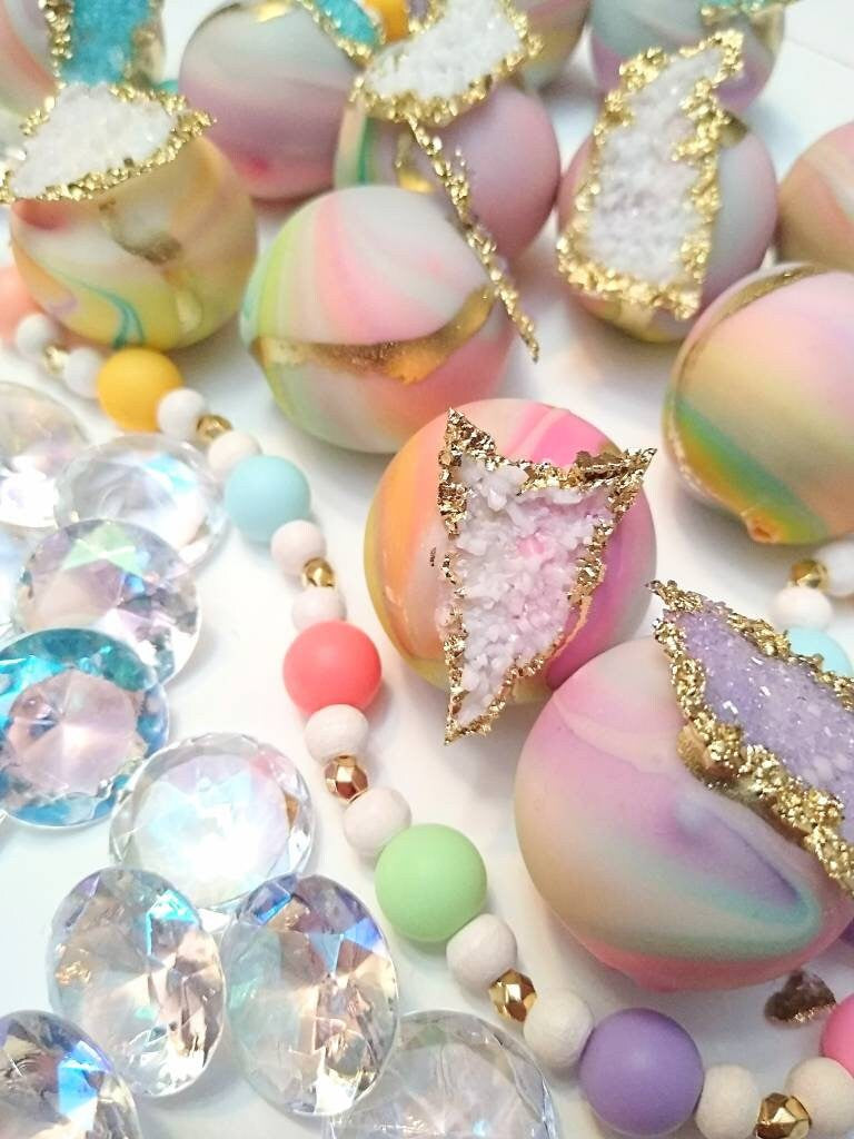 Chocolate Truffles - Pastel Colors