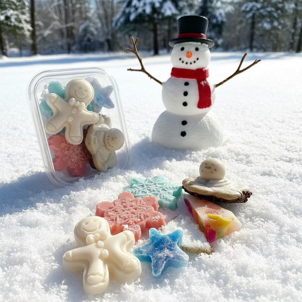 Melted Snowman Candy Gift Set