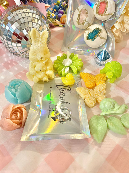 Small Springtime Kohakutou Crystal Candy Collection kohakutou animal and flower shapes crystal candy butterfly and bug shapes