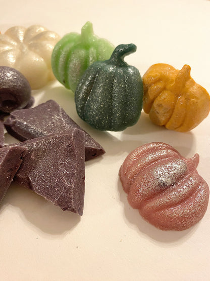 Fall Pumpkin Harvest Kohakutou Crystal Candies TikTok popular food Crystals ASMR food gift for him food gift for her Autumn colors & flavors