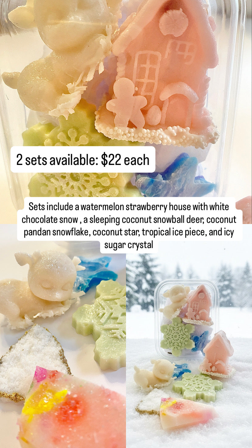 Cute Gingerbread house sets