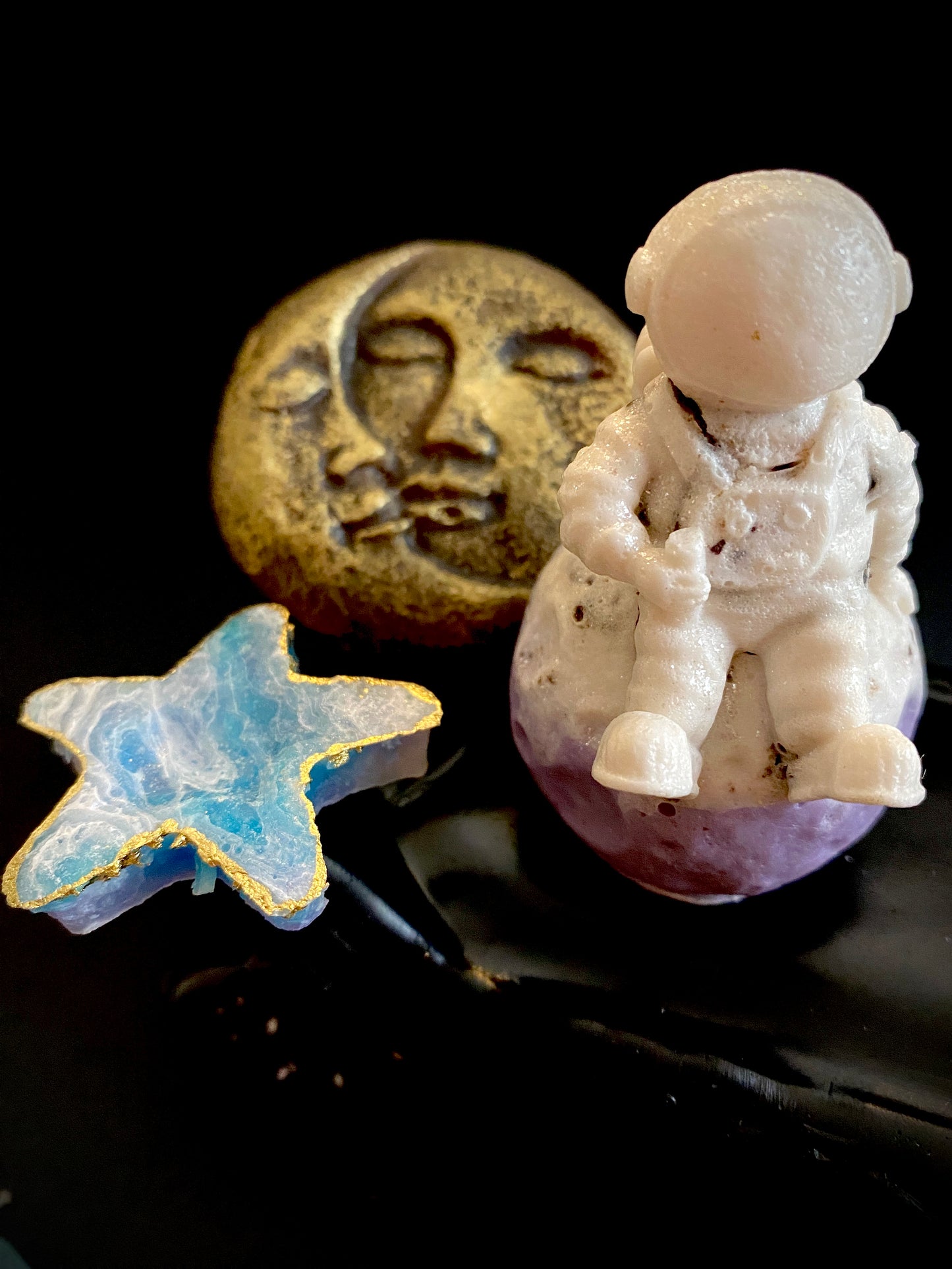Romantic space themed candy- Meet me in the Stars. Love you to the Moon and back.