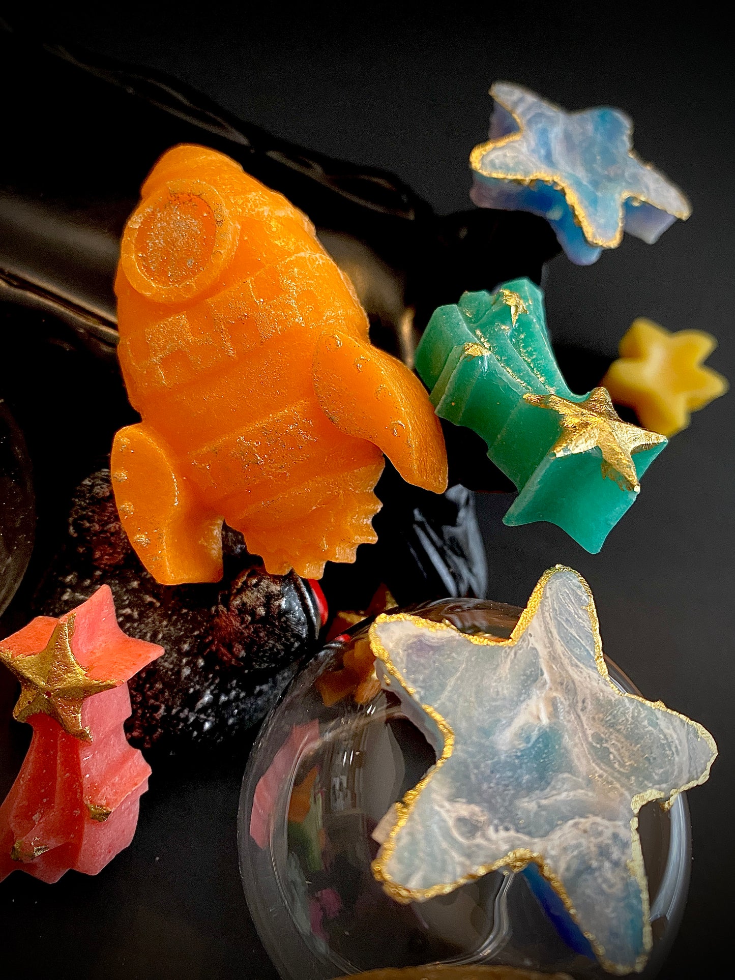Romantic space themed candy- Meet me in the Stars. Love you to the Moon and back.