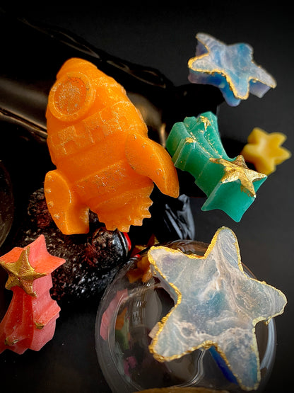 Romantic space themed candy- Meet me in the Stars. Love you to the Moon and back.