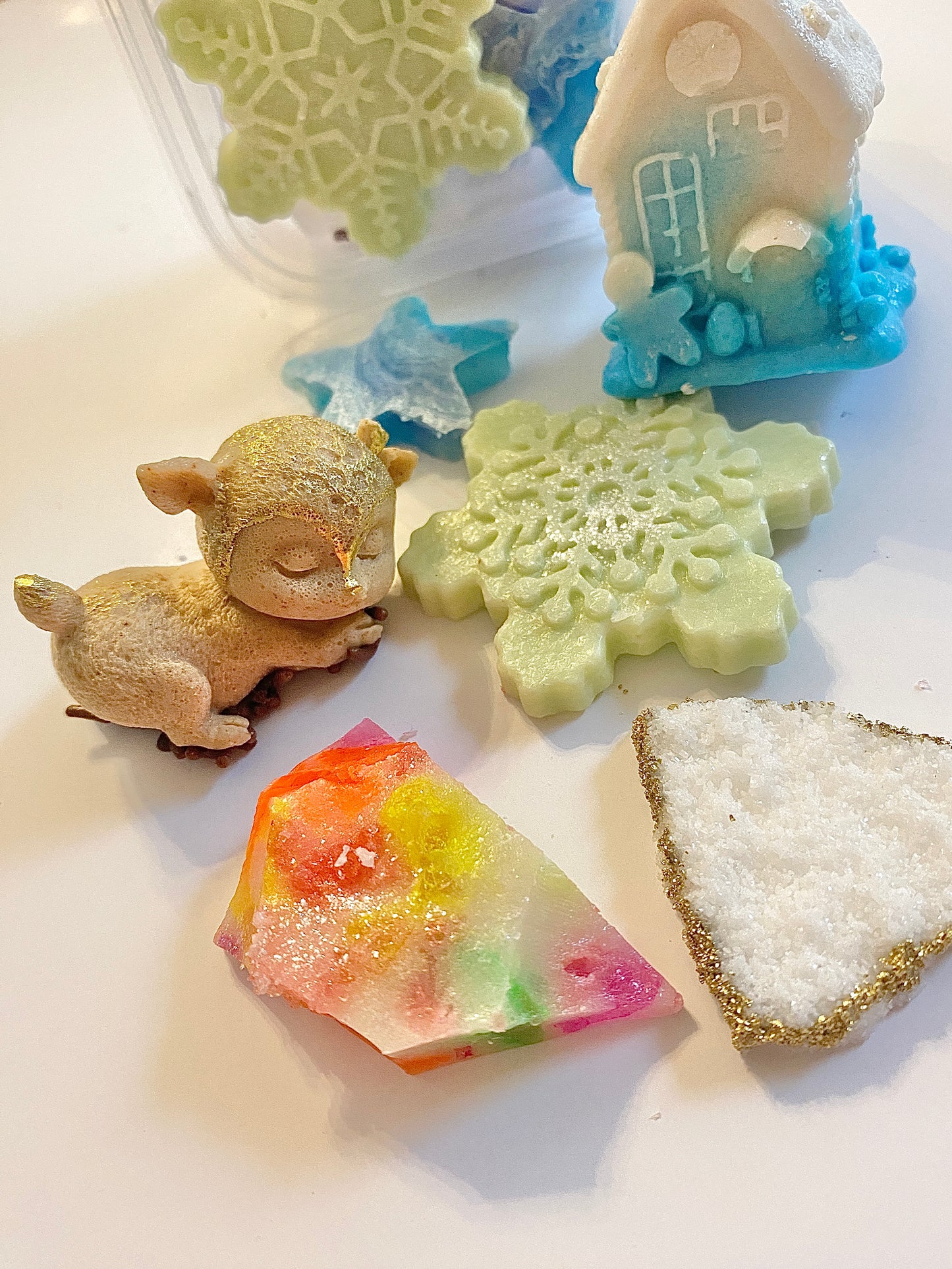 Melted Snowman Candy Gift Set