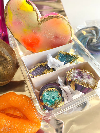 Romantic space themed candy- Meet me in the Stars. Love you to the Moon and back.