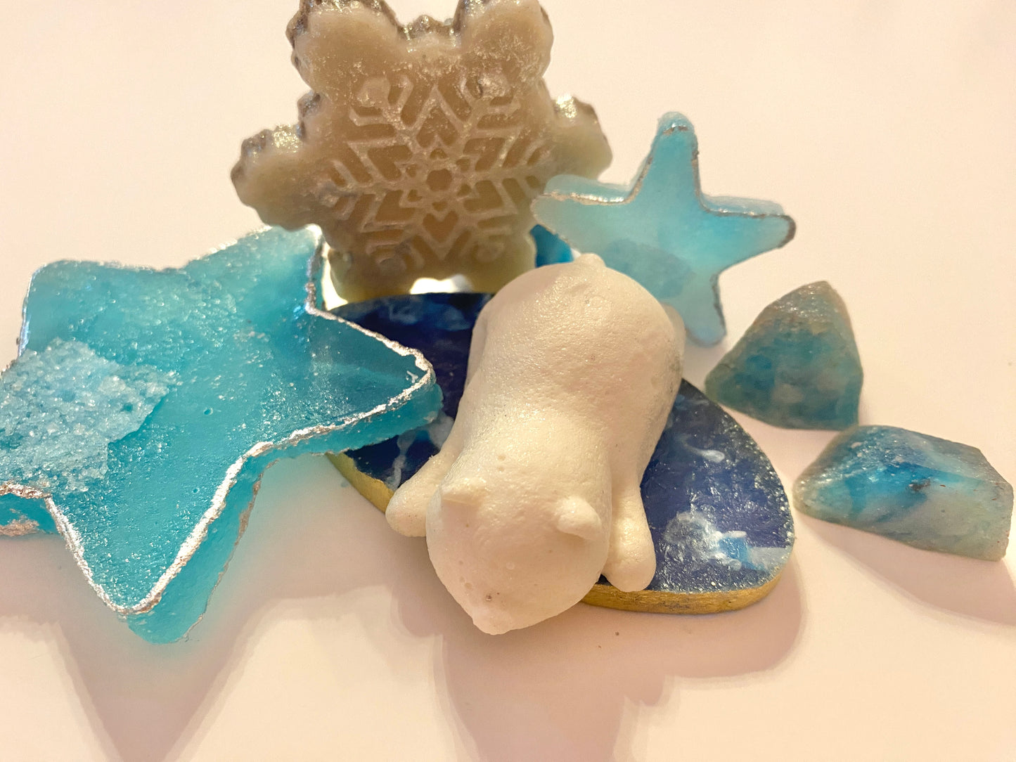 Kohakutou Crystal Candy Polar Bear Rescue Candy Smaller Sets