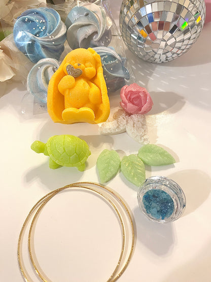 Small Springtime Kohakutou Crystal Candy Collection kohakutou animal and flower shapes crystal candy butterfly and bug shapes