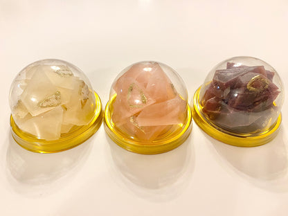 Wine Crystal Candy Sampler or gift Kohakutou TikTok popular food Crystals ASMR food gift for him food gift for her Autumn colors & flavors
