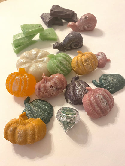 Fall Pumpkin Harvest Kohakutou Crystal Candies TikTok popular food Crystals ASMR food gift for him food gift for her Autumn colors & flavors