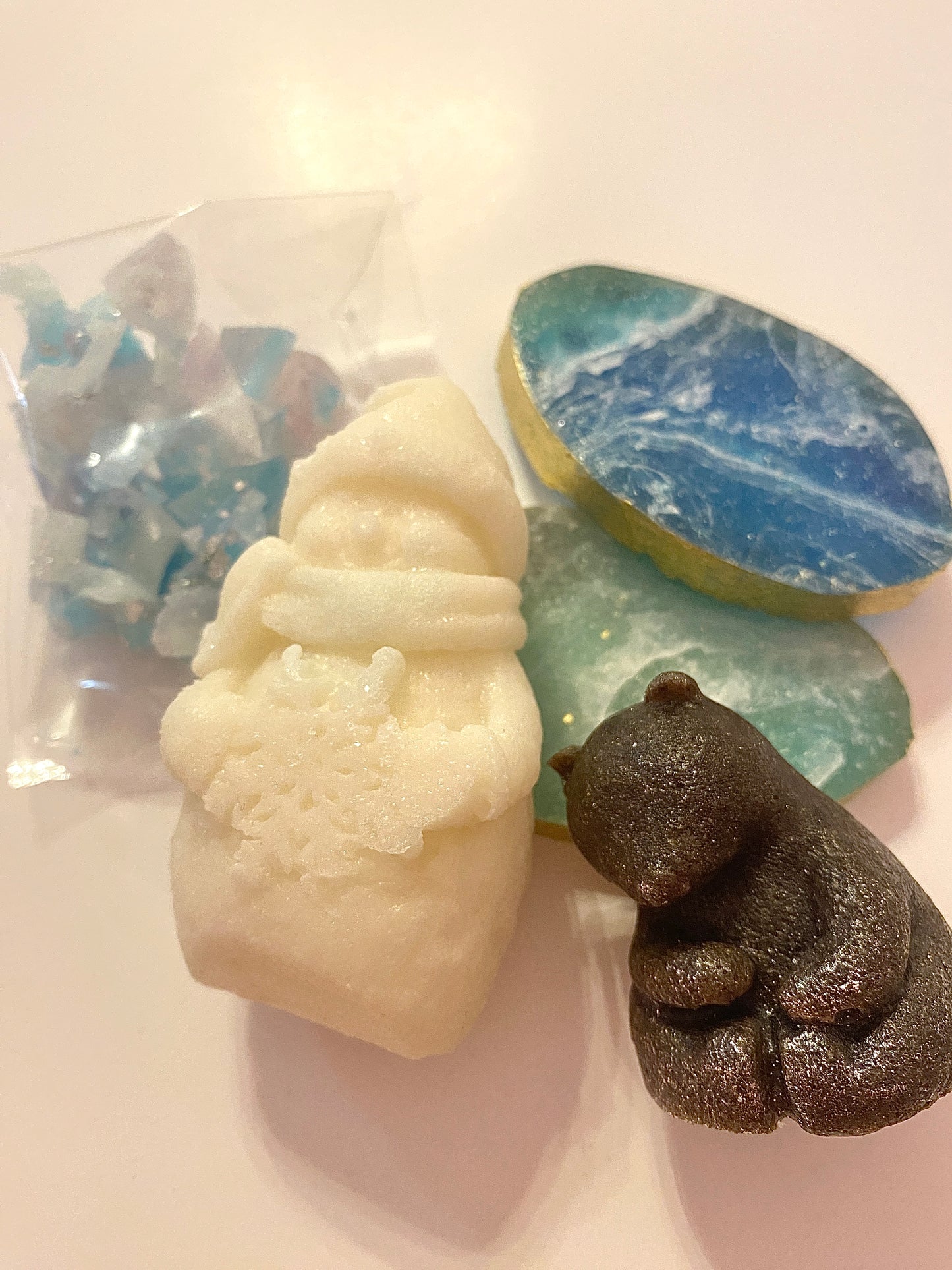 Kohakutou Crystal Candy Polar Bear Rescue Candy Smaller Sets