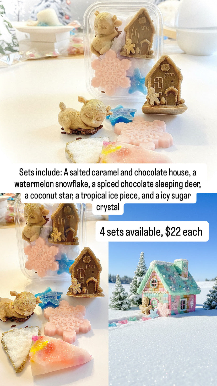 Cute Gingerbread house sets