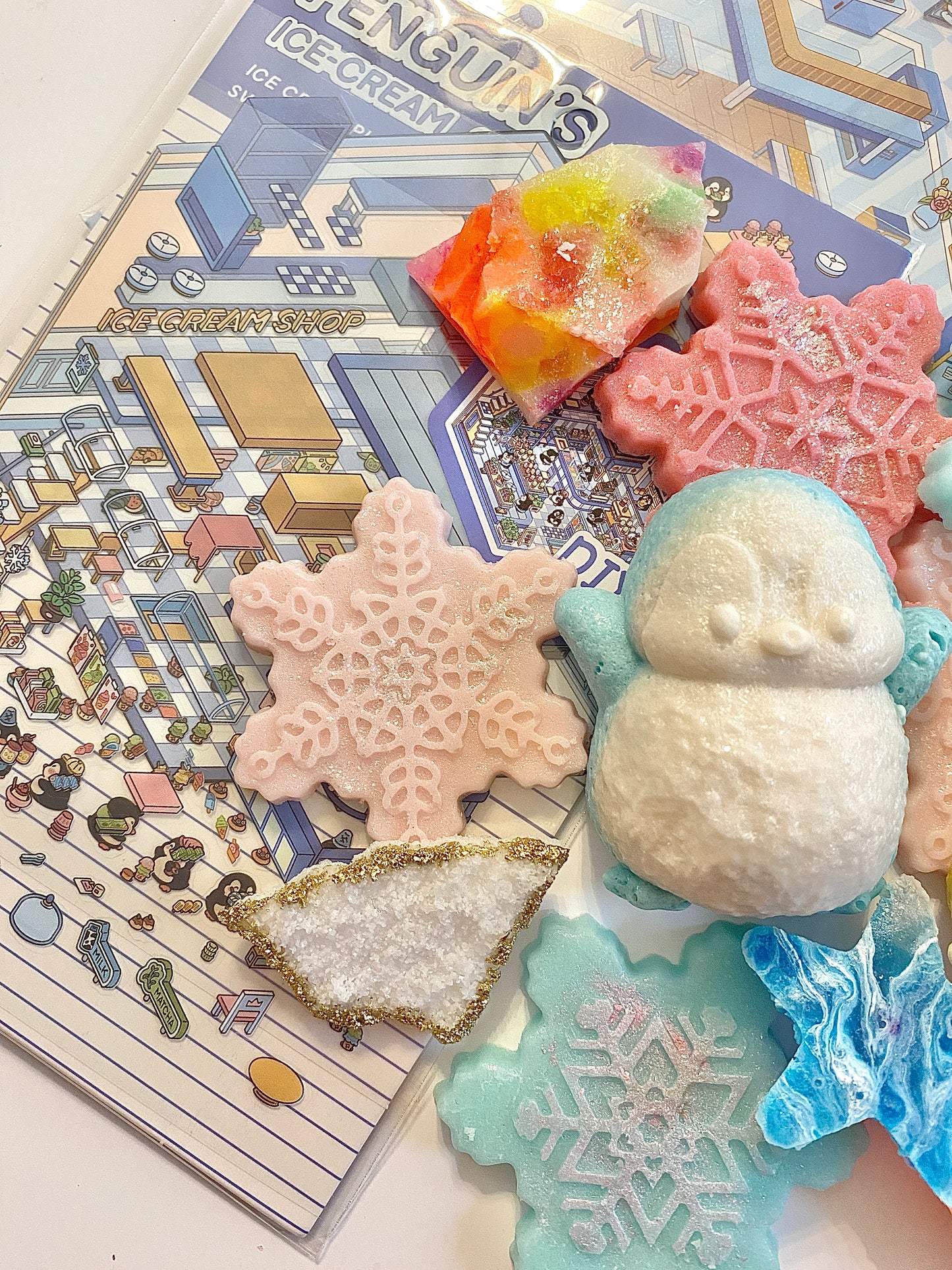 Cute Winter Penguin Candy Sets