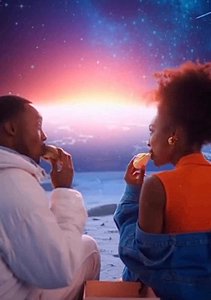 Romantic space themed candy- Meet me in the Stars. Love you to the Moon and back.
