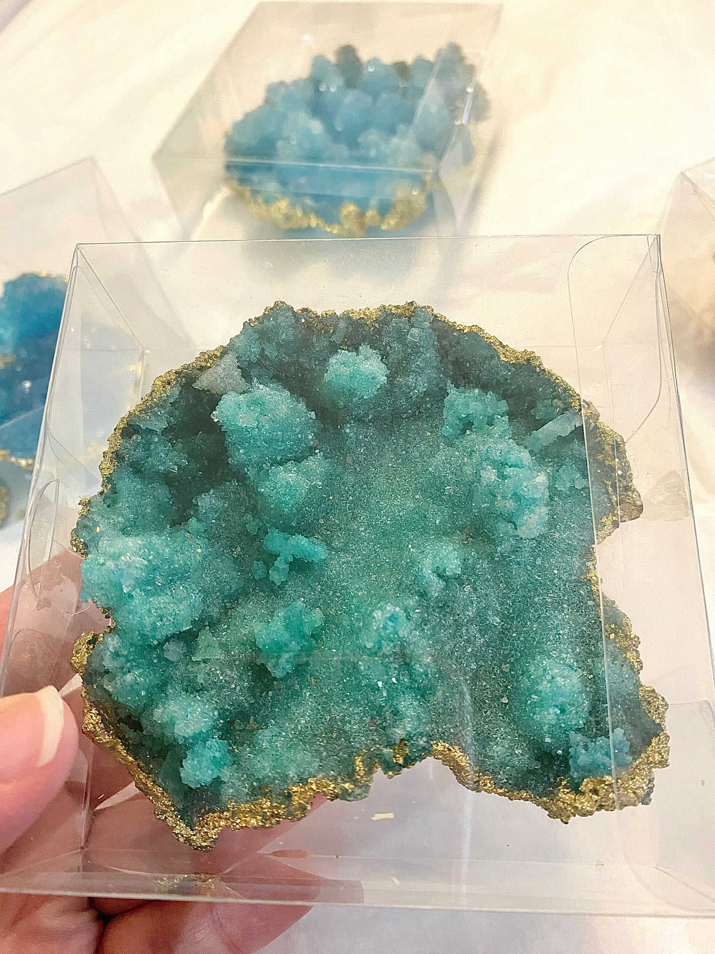 Rare Naturally Occurring Sugar Geodes