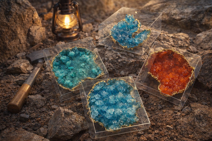 Rare Naturally Occurring Sugar Geodes