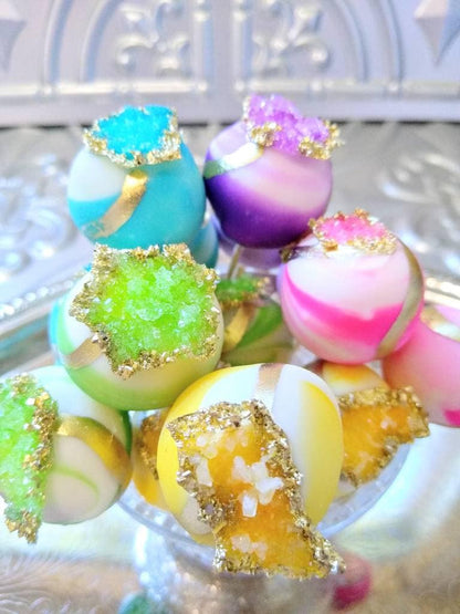 Chocolate Truffles - Tropical Colors